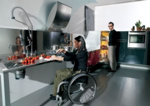 kitchen for handicap
